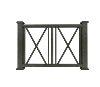 Ограждение из ДПК И1 черный от производителя  Dortmax по цене 11 870 р