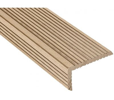 Уголок из ДПК 70х35 Орех от производителя  Deckart (Россия) по цене 270 р