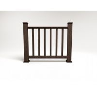 Ограждение ДПК цвет Венге Сборка №5 Ограждение ДПК цвет Венге Сборка №5