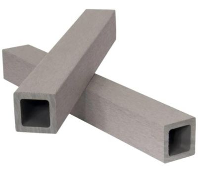 Балясина из ДПК без фактуры Серый от производителя  Polivan Group по цене 380 р