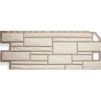 Фасадные панели (цокольный сайдинг) Камень Белый Фасадные панели (цокольный сайдинг) Камень Белый