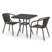 Комплект плетеной мебели из иск. ротанга T282BNT/Y137C-W53 Brown 2Pcs от производителя  Afina по цене 25 500 р