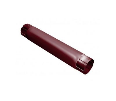 Труба соединительная Вишневый (RAL 3005) от производителя  Grand Line по цене 830 р
